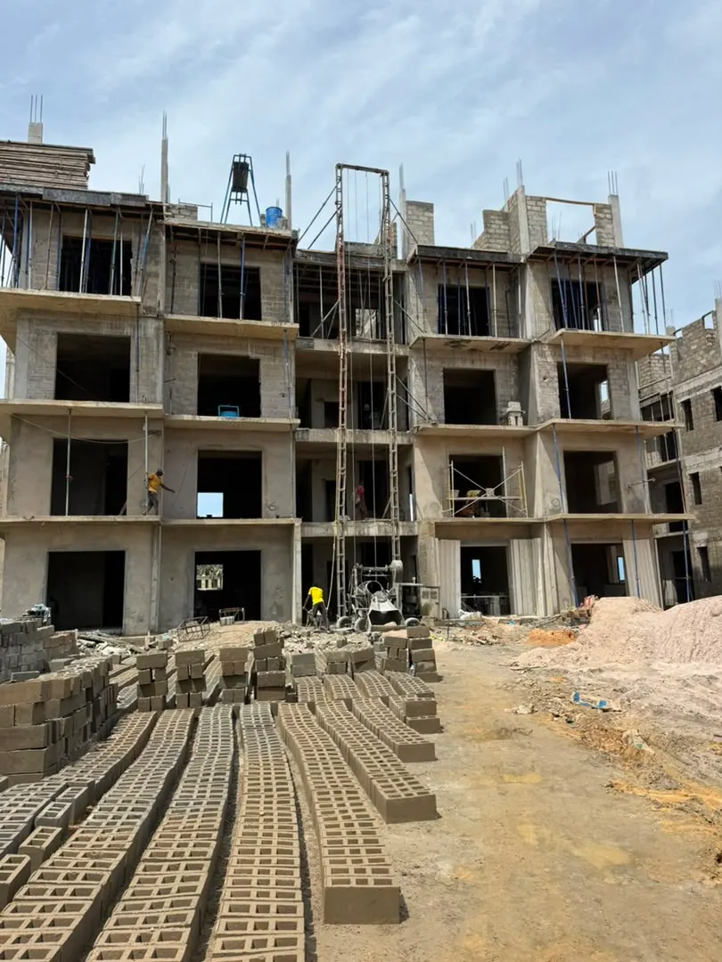 Construction progress photo, August 2026