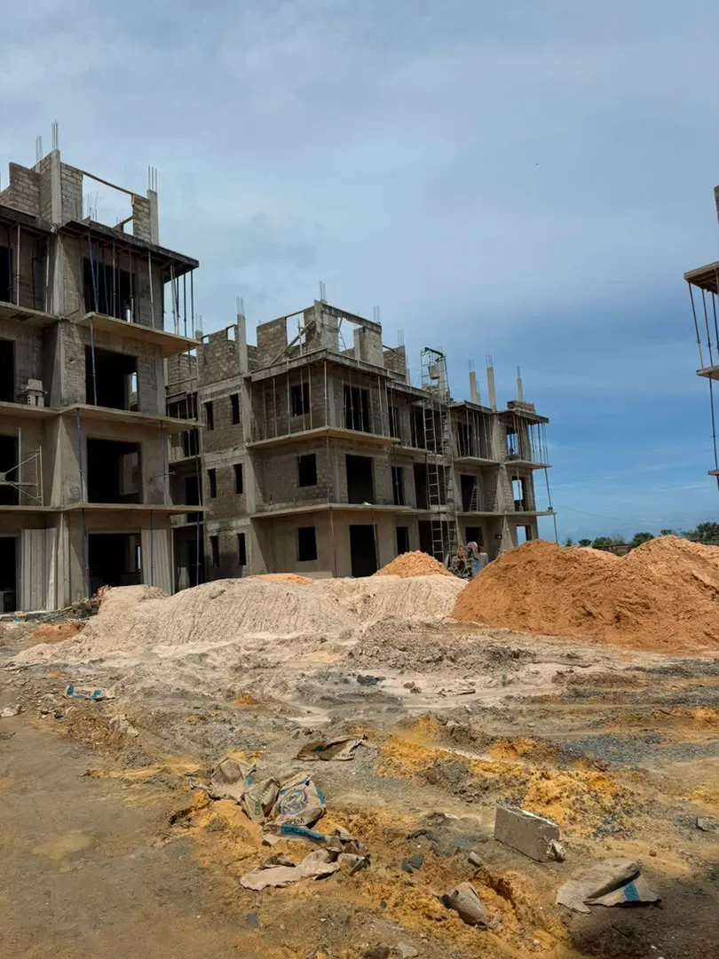 Construction progress photo, August 2026