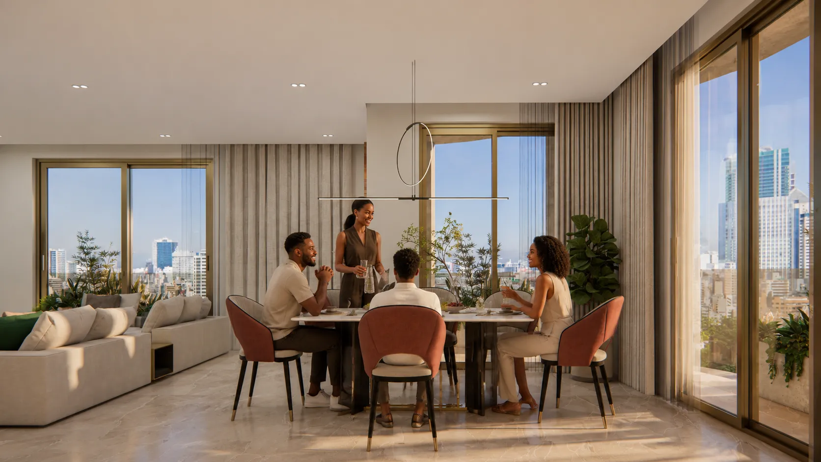 Dining area