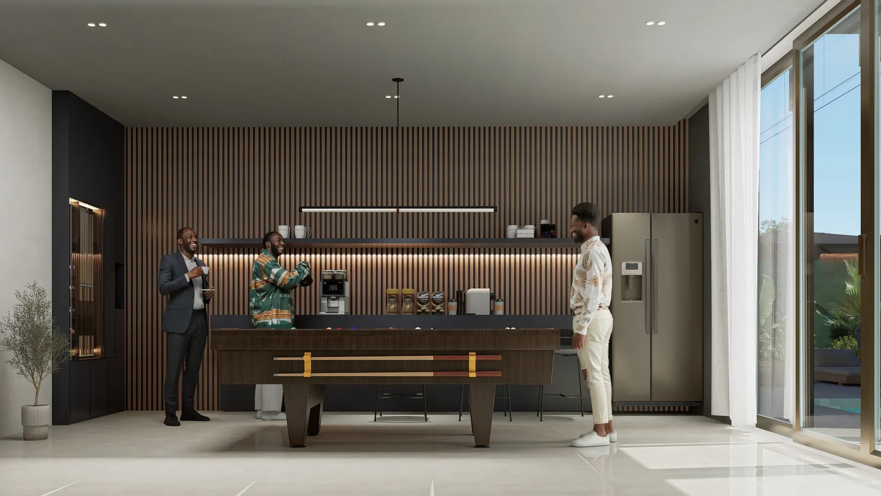 Residents’ game lounge