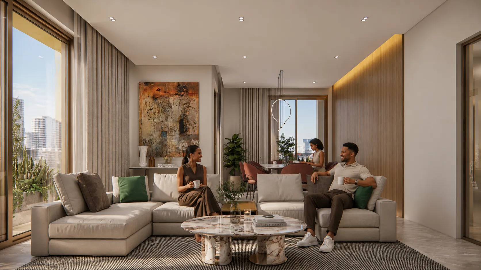 Apartment living room