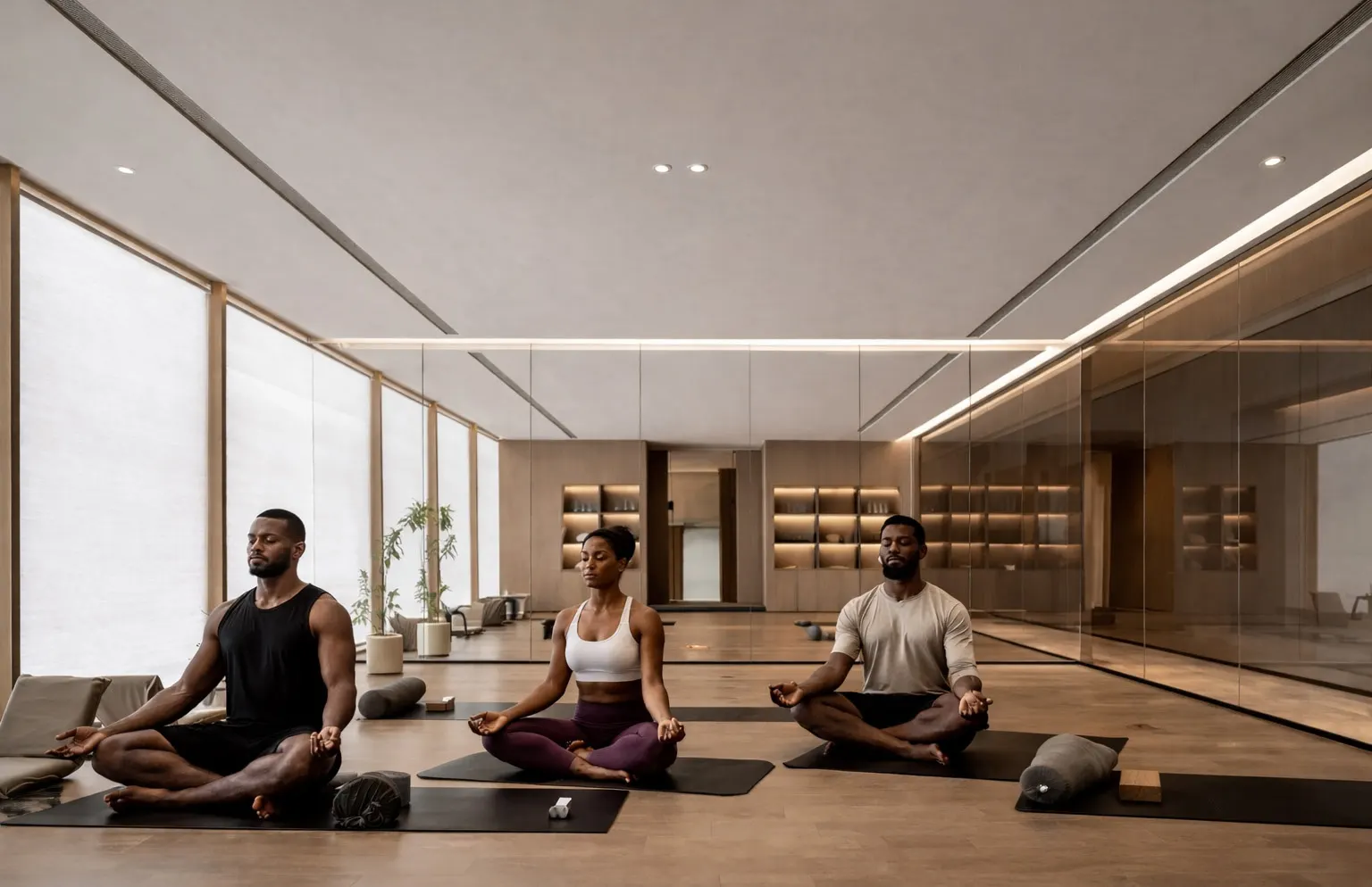 Yoga and meditation studio